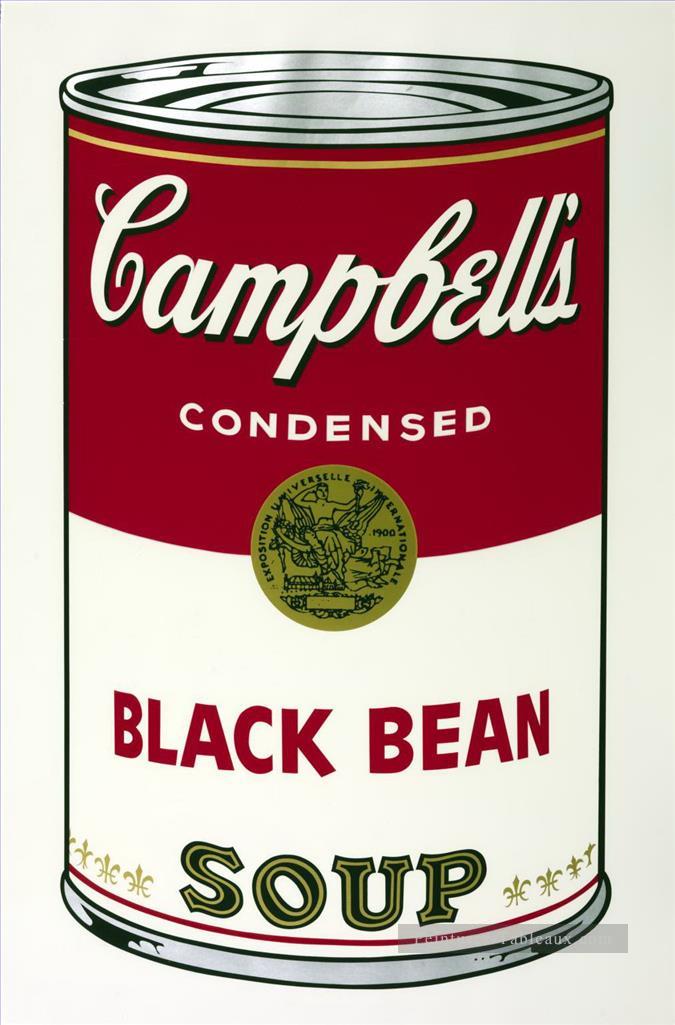 Black Bean Andy Warhol Oil Paintings